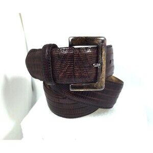 Banana Republic Classics Womens 1" wide Brown Leather Belt Sz M 30  USA 26.5-31"